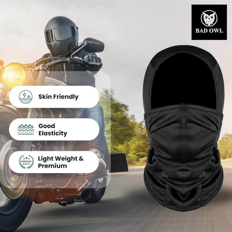 BADOWL Full Face Balaclava for Men & Women - UV Protection, Breathable & Stretchable Fabric, Lightweight & Comfortable, Perfect for Biking, Cycling & Outdoors - Image 3