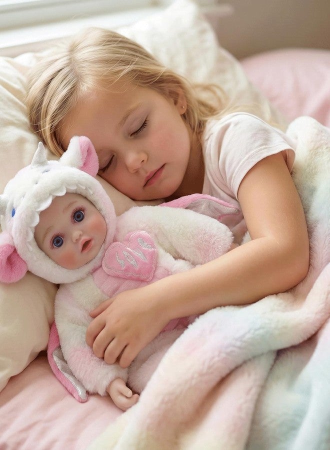 Cloveray Baby Dolls, 18inch Large Realistic Cute Soft Body Baby Doll Real Life Baby Dolls with Accessories for 3+ Year Old Girls Gifts, Pretend Play, Collection, Love Slogan Design - Image 3