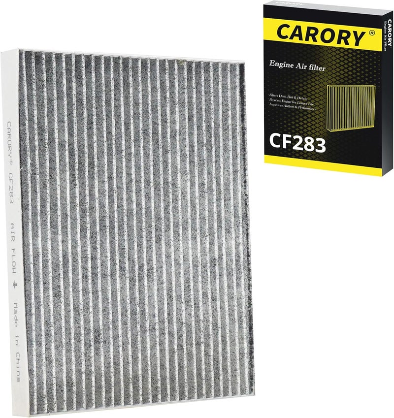 Carory Cabin Air Filter w/Activated Carbon for Chrysler Pacifica (2017-2025), Grand Caravan (2021-2025), Voyager (2020-2025), OE# 68606186AA, 68597396AA, CF12283, XC10581C, CAF99238C, 68308950 AA - Image 1