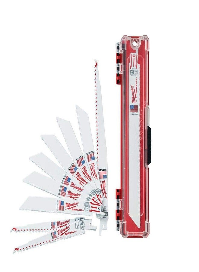 MILWAUKEE'S Recip Saw Blade Set,TPI 14, 24, 5, 18, 5, White - Image 1