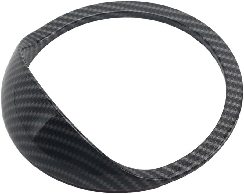 Vuzmode Motorcycle Carbon Look Speedometer Sun Visor - Image 5