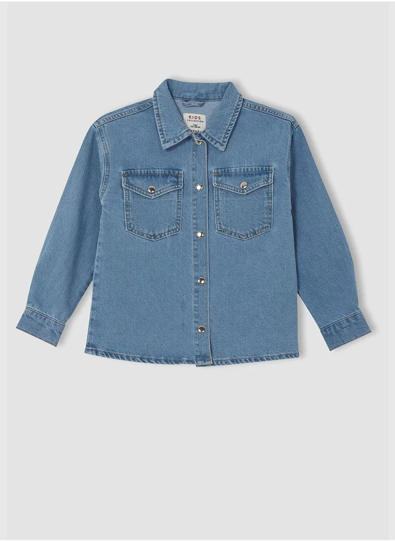 DeFacto Relaxed Fit Denim Jean Jacket