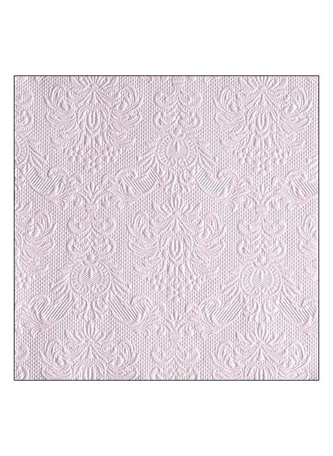 Ambiente Ambiente Large Embossed Napkins, Lilac 