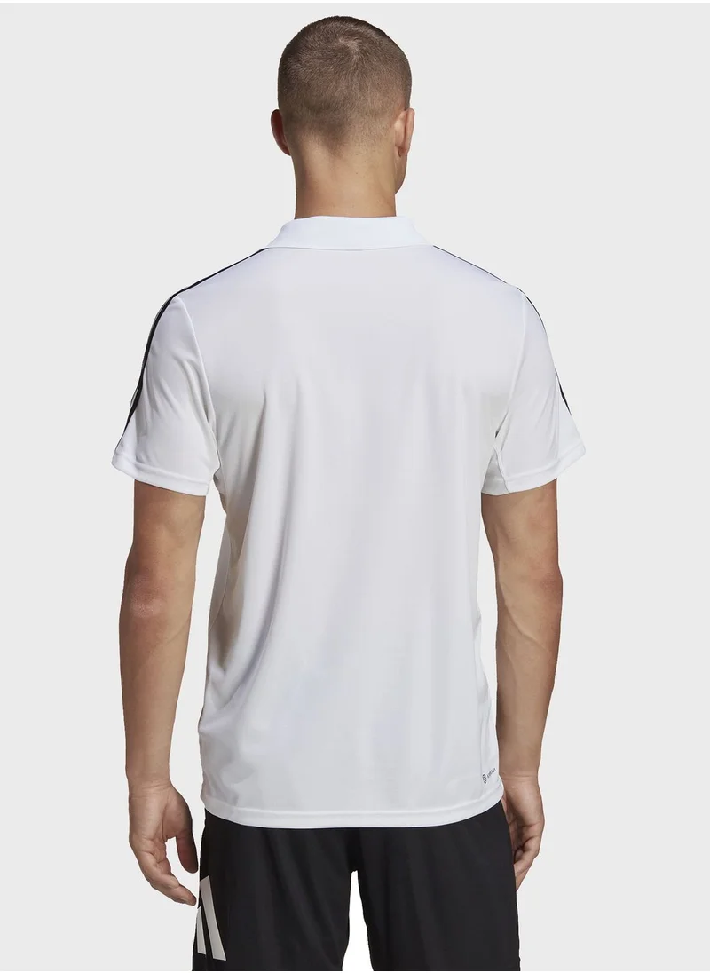 Adidas Train Essentials Piqué 3-Stripes Training Polo Shirt