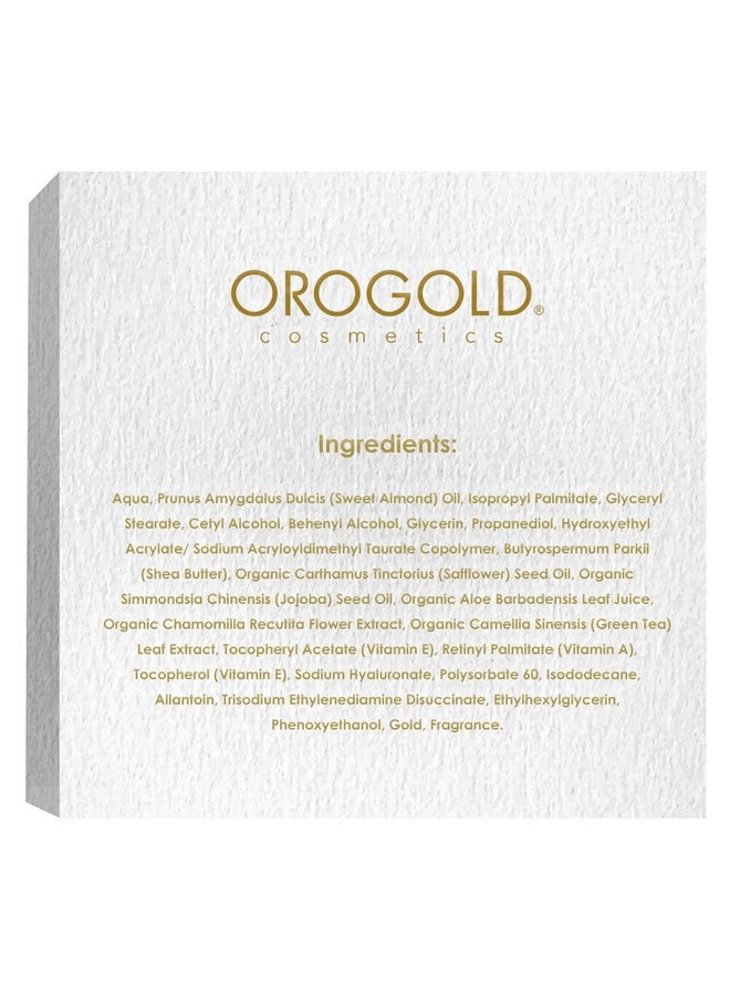 Orogold 24K Overnight Cream Anti Aging Face Moisturizer For Youthful Skin Shea Butter Night Cream For Morning Glow Retinol Moisturizer To Diffuse Fine Lines  - Image 5
