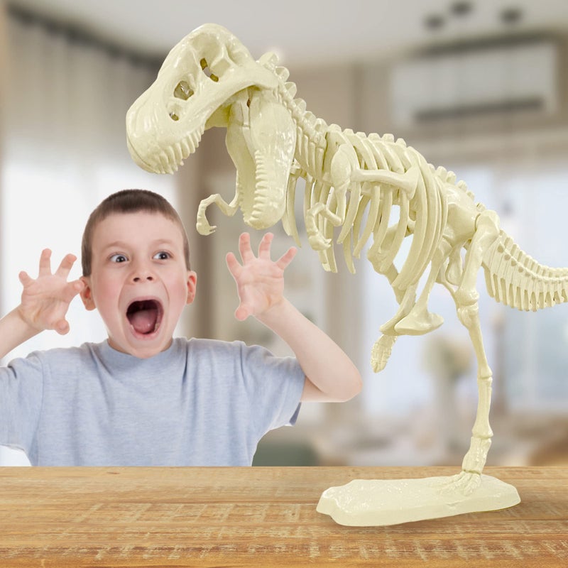 Thames & Kosmos Giant Dinosaur: T. Rex Skeleton Model | STEM Activity | Build a 26-in Long T. Rex Skeleton | Explore Paleontology & Learn Fun Dino Facts | Includes Manual with Step-by-Step Assembly - Image 5