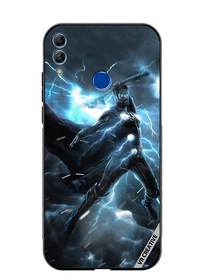 Protective Case Cover For Honor 10 Lite Thor Design Multicolour