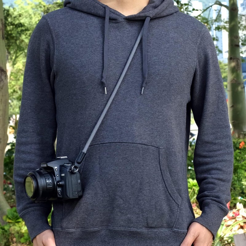 VKO Vintage Camera Neck Strap,Nylon Rope Camera Shoulder Straps for Photographers Film DSLR - Image 2