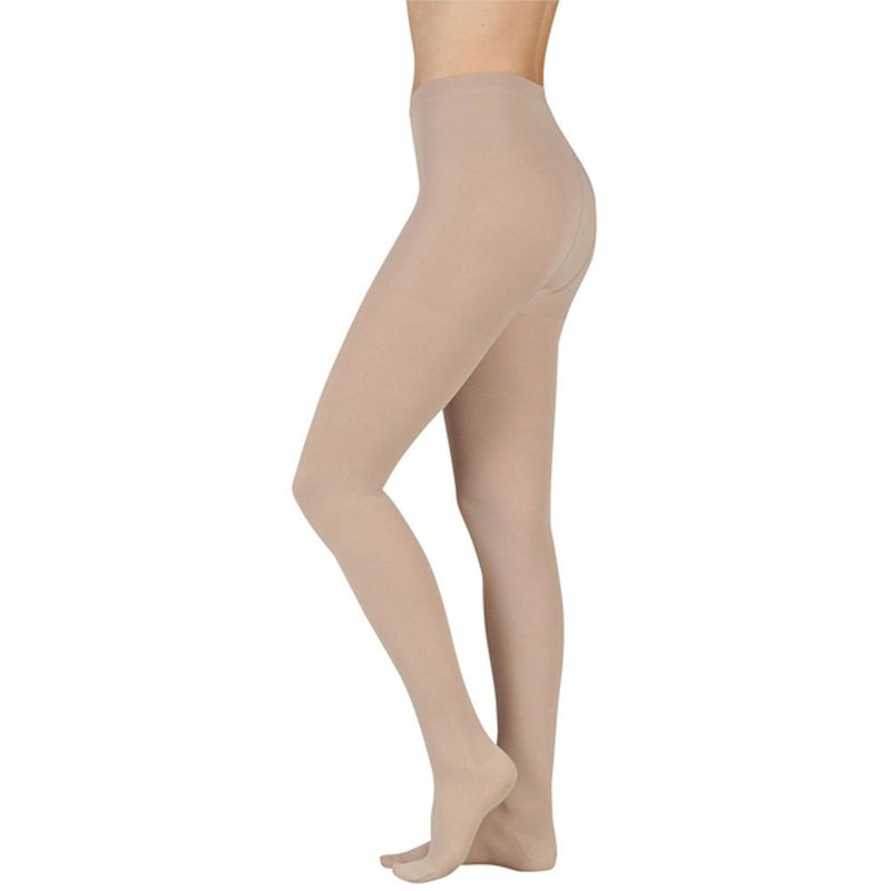 Juzo Soft 2001 Pantyhose 20-30mmhg Open Toe Compression Hose, Black, 2 (II) Regular - Image 3