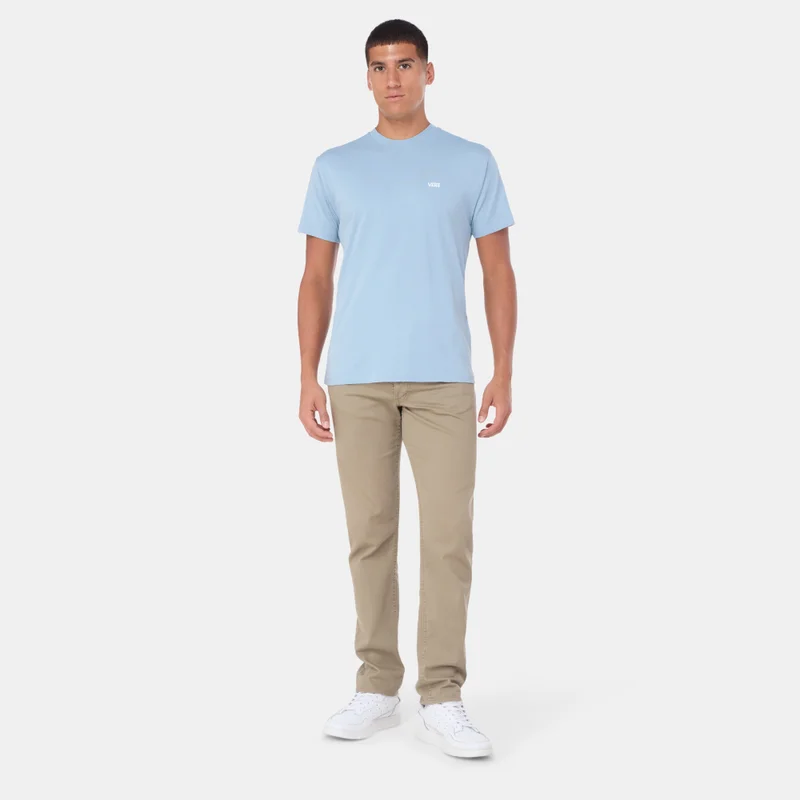 VANS Blue Men's Left Chest Logo T-Shirt for Men | Best Price UAE