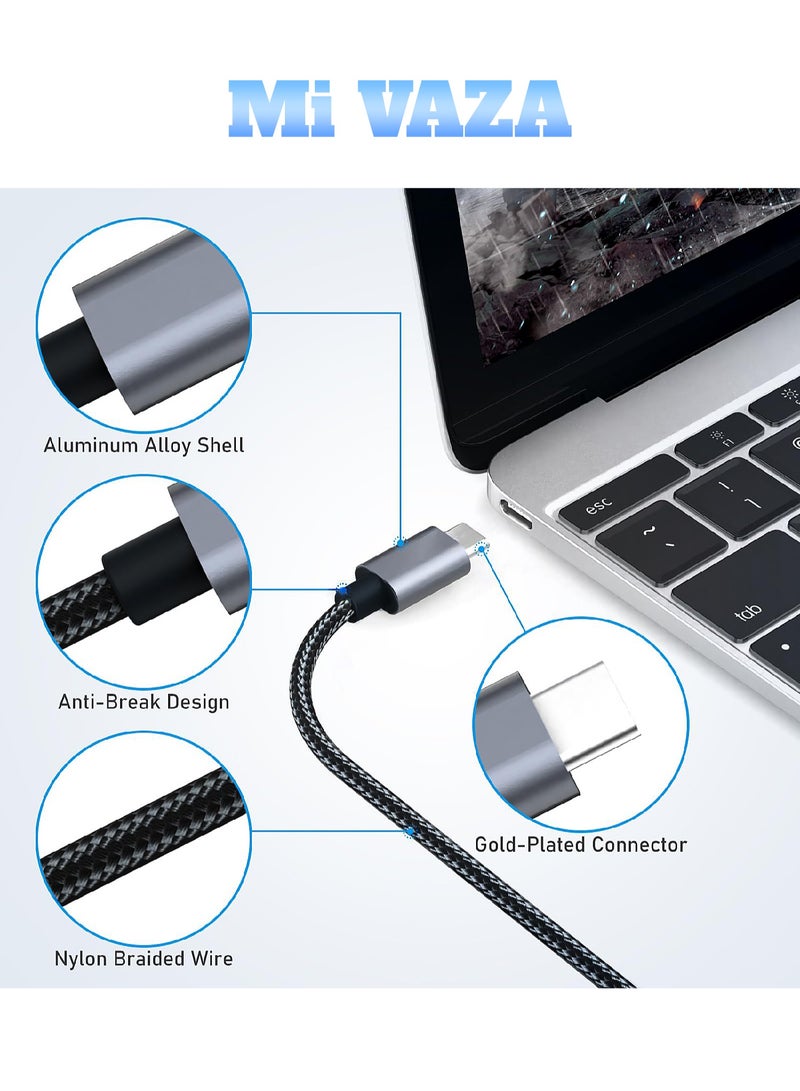 Mi VAZA Type-C to HDTV Cable - Support 4K - HDMI 2.0 Monitor Cable - Compatible with Mobile Phone/Laptop/Computer/iPad/Android/iOS/Samsung/Projector - 2M - Image 5