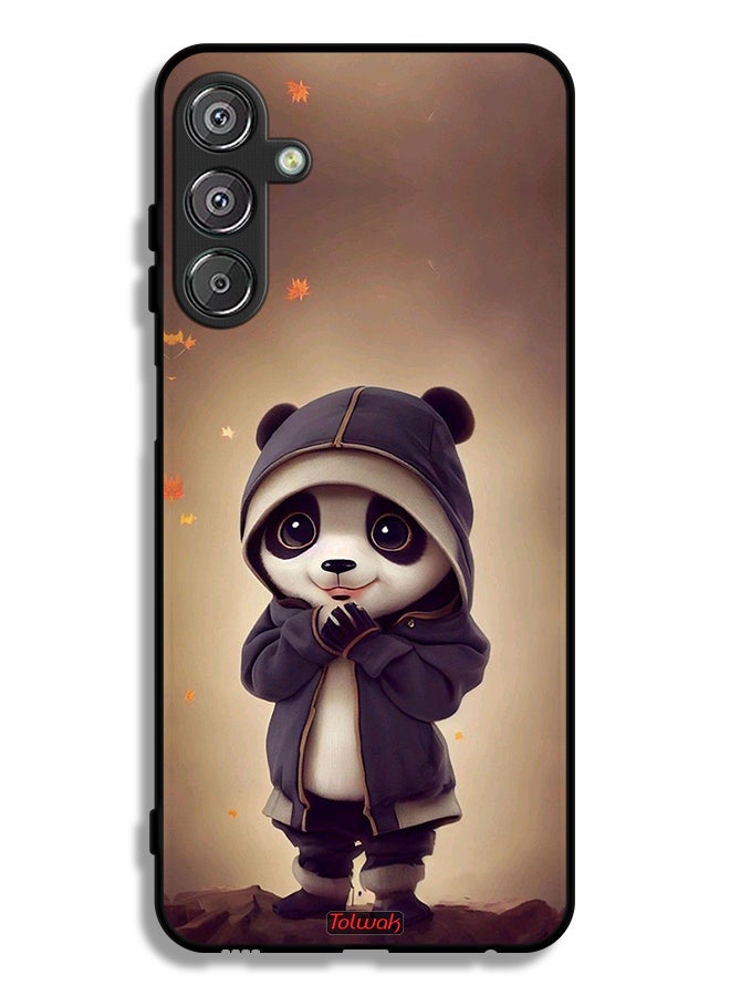 Tolwak Samsung Galaxy M15 5G Protective Case Cover Cute Little Panda - Image 1