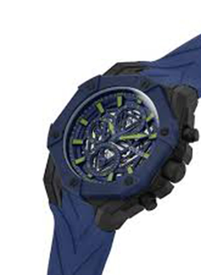 GUESS Women Quartz Analog Round Shape Silicone Wrist GW0579G3 - 47 mm - Image 2