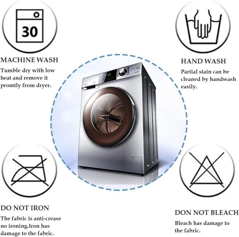 Styleys Elastic Chair Cover Stretch Removable Washable Jacquard Dining Chair Cover Protector Seat Slipcover Pack of 6 Khaki JCMC12 - Image 5