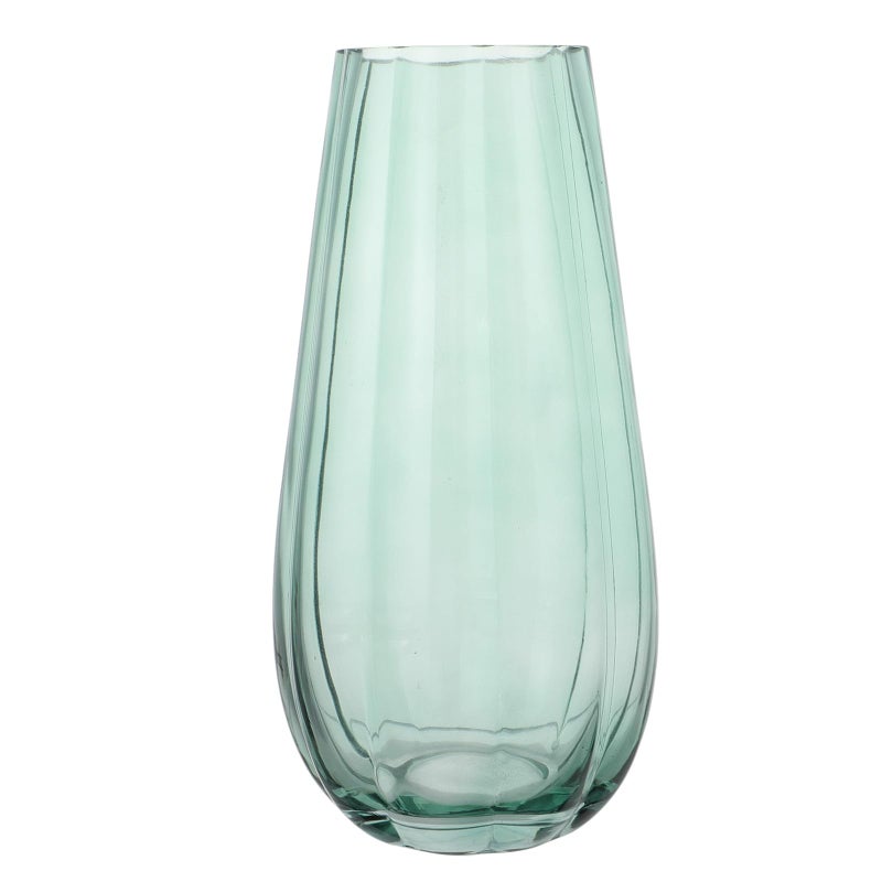 Purple Glass Flower Vase Nordic Simple Style Floral Arrangement Container for Living Room Desktop - Image 2
