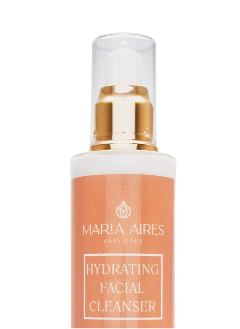 Maria Aires Maria Aires Skincare Hydrating Facial Cleanser (100ml) - Anti-Aging Foaming Face Wash with Hyaluronic Acid and Essential Ceramides - Soothing Aloe Vera for Dry, Sensitive Skin - For Men and Women  - Image 2