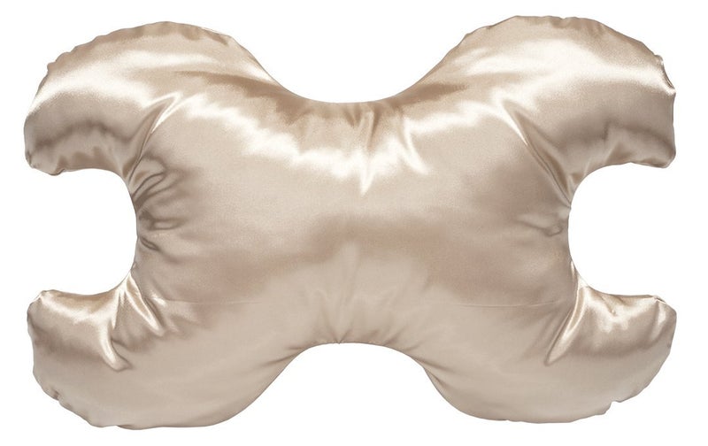Save My Face!" Pillow The Original Anti-Wrinkle PILLOWETTE Le Grand Pillow (Satin, Champagne) - Image 5
