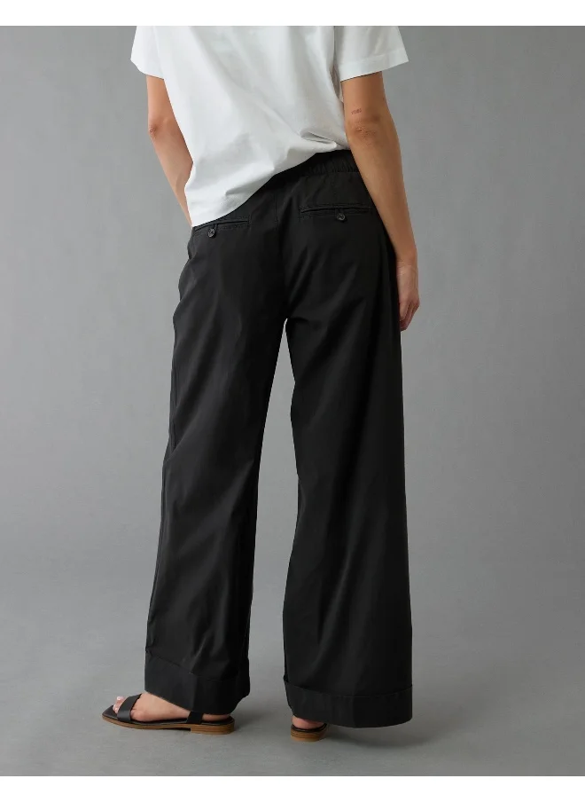 American Eagle AE Poplin Pull-On Pant