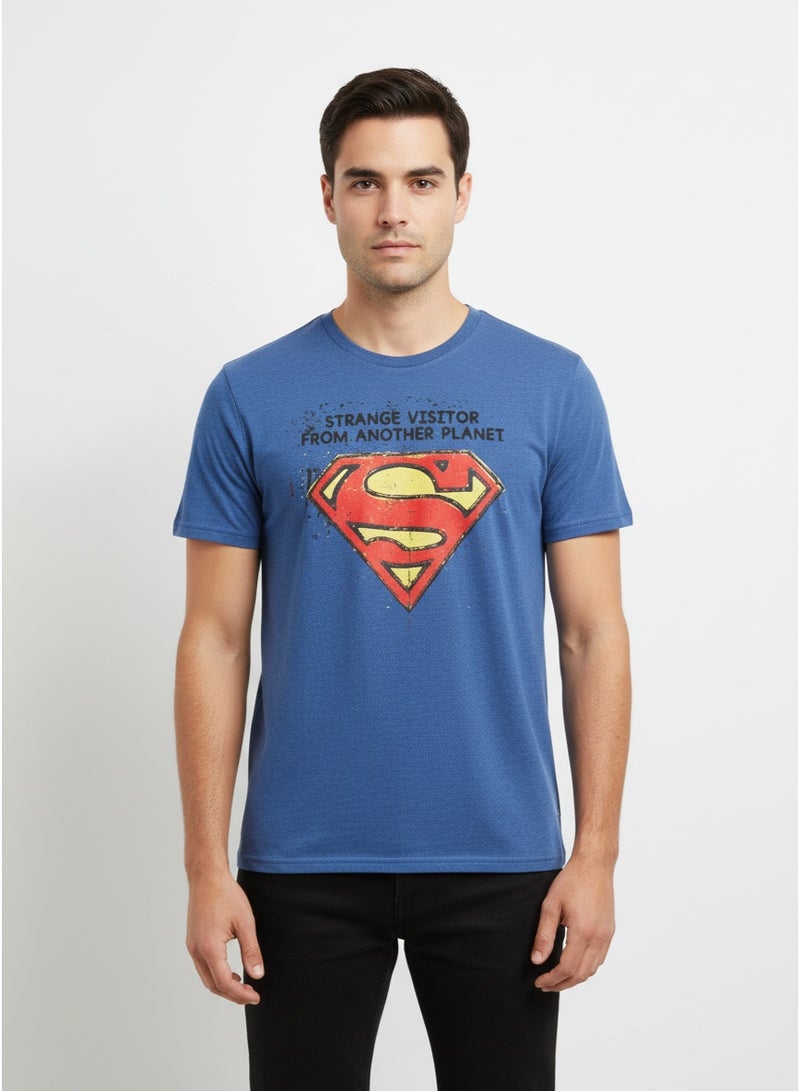 SUPERMAN T-SHIRT MENS SUPERMAN SS HT - Image 1