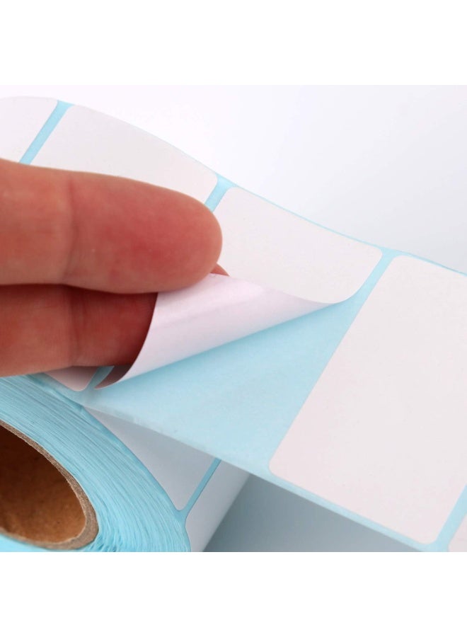 Thermal Labels, 40x20mm (1.57"x0.79"), Thermal Sticker Label, Waterproof, Multi-Purpose Label Tape, 1000 Labels/Roll, White - Image 3