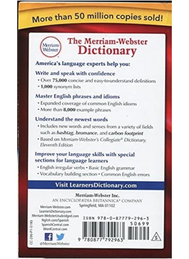 The Merriam-Webster Dictionary, International - pzsku/ZE65AA79ED014B04F57EBZ/45/_/1726649157/48dfb81b-4025-4942-a052-f3e800478d6d