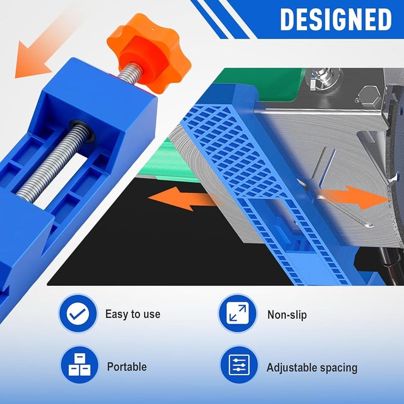 3PCS Adjustable Circular Saw Guide Clamp Precision Wood Cutting Milling Positioning For Professionals DIY - Image 3