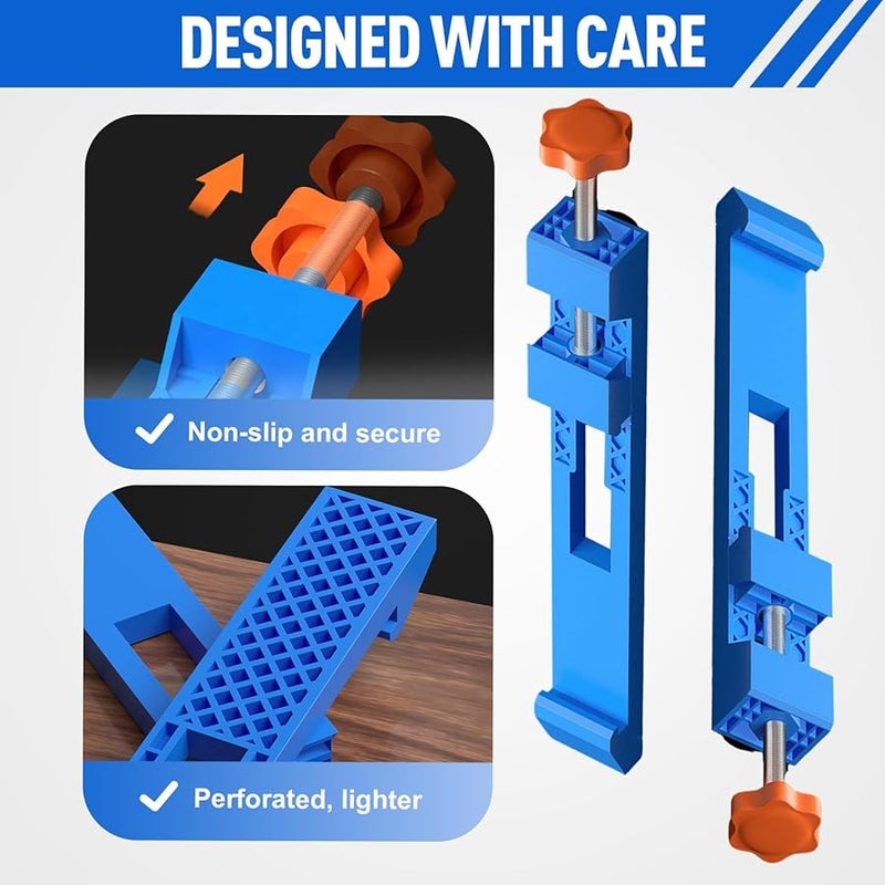 3PCS Adjustable Circular Saw Guide Clamp Precision Wood Cutting Milling Positioning For Professionals DIY - Image 5