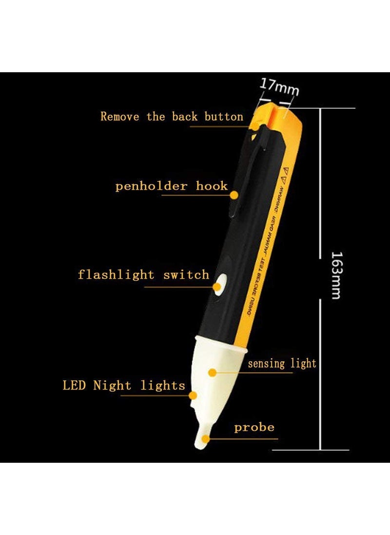 Smitex Smitex ABS Plastic AC 901000V S2 NonContact Sensor LED Electric Alert Voltage Detector Tester Pen  - Image 3