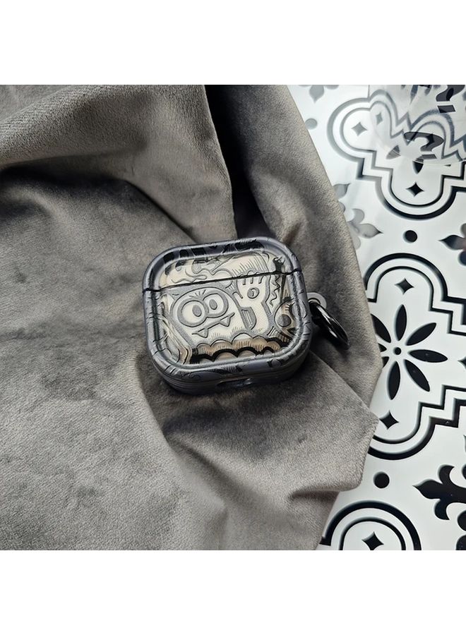 Cute Cartoon Monster Airpods Case For Airpods Pro2 Halloween Durable Plastic - Image 4