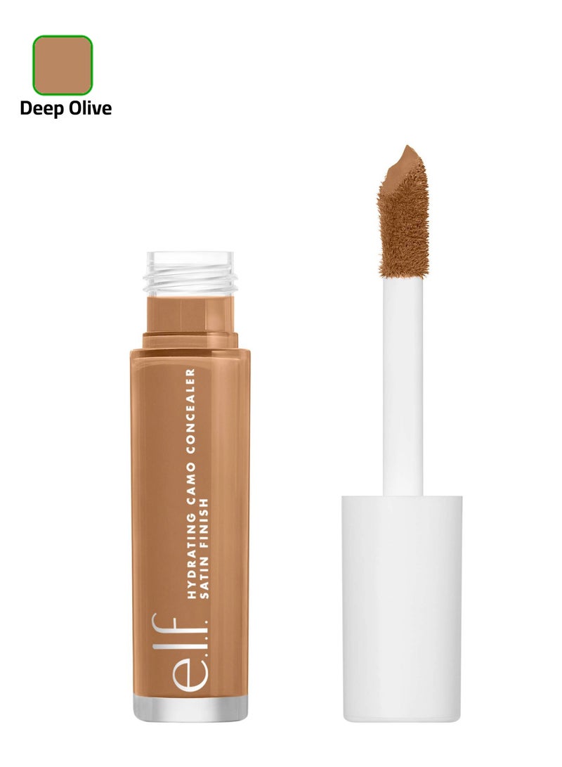 elf Hydrating Camo Concealer, Lightweight, Full Coverage, Long Lasting, Conceals, Corrects, Covers, Hydrates, Highlights, Satin Finish (Deep Olive) - Image 1