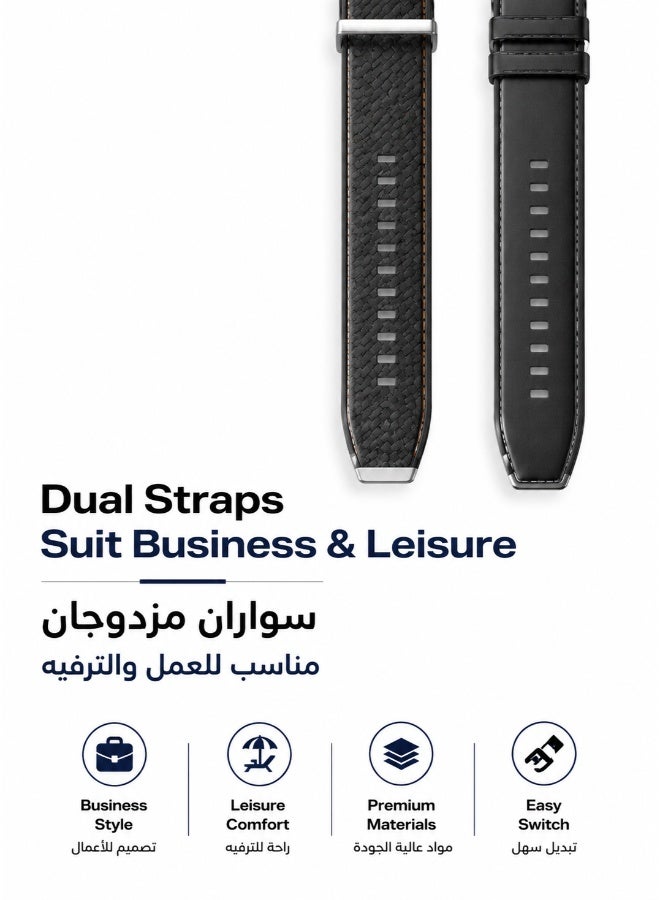 إنفينيكس ساعة ذكية – شاشة HD بحجم 1.39 بوصة، ساعة ذكية بلوتوث 5.4 مع أكثر من 100 وضع رياضي، تتبع الصحة، مراقب معدل ضربات القلب و SpO2، متتبع للياقة البدنية، عمر بطارية طويل، متوافقة مع آيفون وأندرويد - Image 2