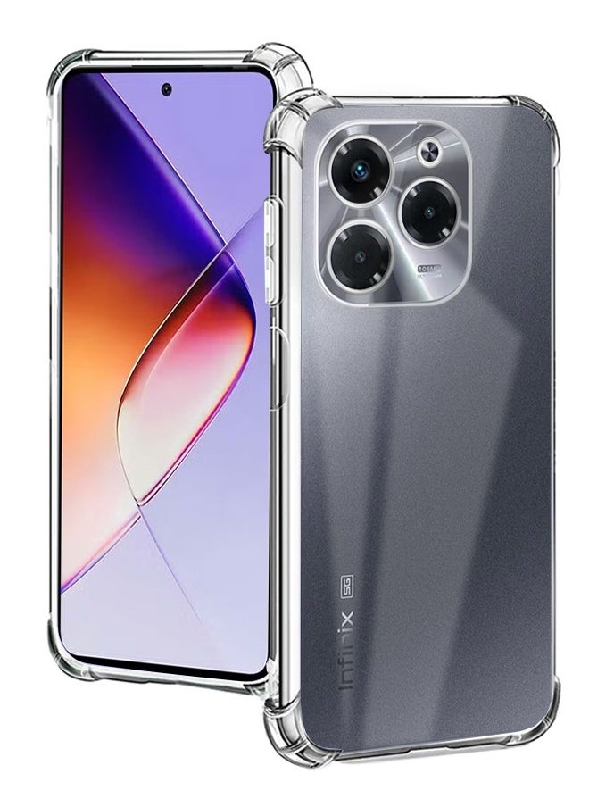 Protective Case Cover For Infinix Note 40X 5G Prevents Fingerprints and Yellowing