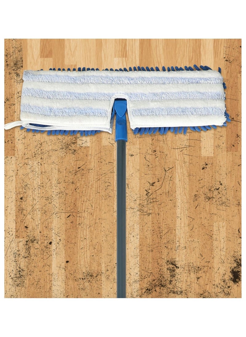 dreamons link Dreamons link Household Cleaning Artifact, Mop and Wash Floor Flat Snow Neal double-sided mop with 2 mop pads  - Image 5