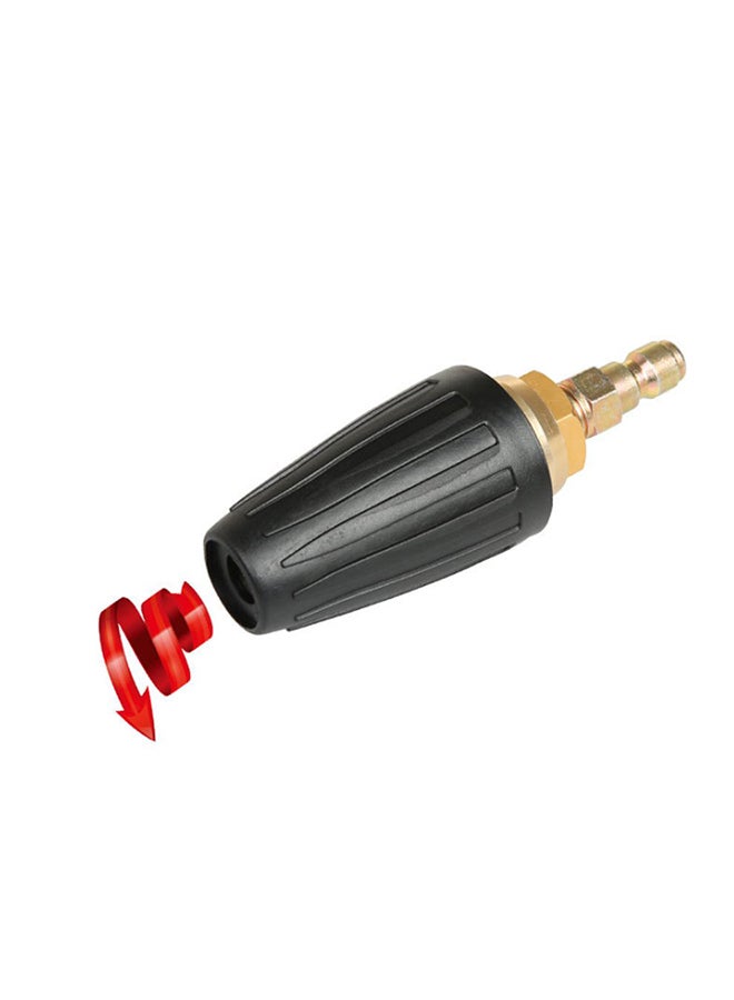 Loquat 360 Degree Rotating Turbo Nozzle Spray Tip Black/Gold 5.5*5.5*11cm - Image 2