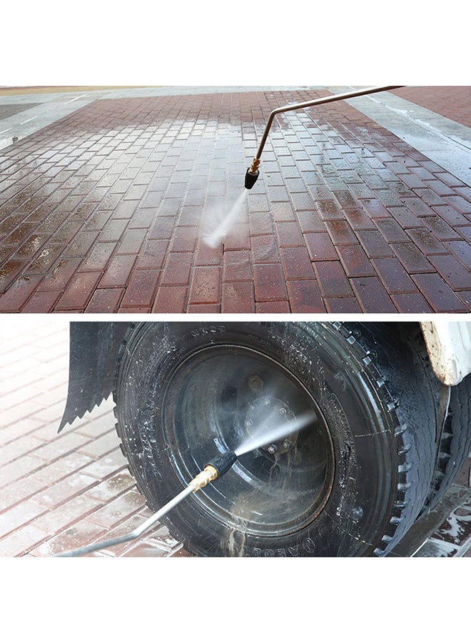 Loquat 360 Degree Rotating Turbo Nozzle Spray Tip Black/Gold 5.5*5.5*11cm - Image 5