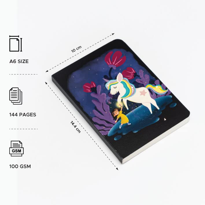 FACTOR NOTES دفتر A6: مخطط | 90 جرام | 160 صفحة (أنت سحري) - Image 2