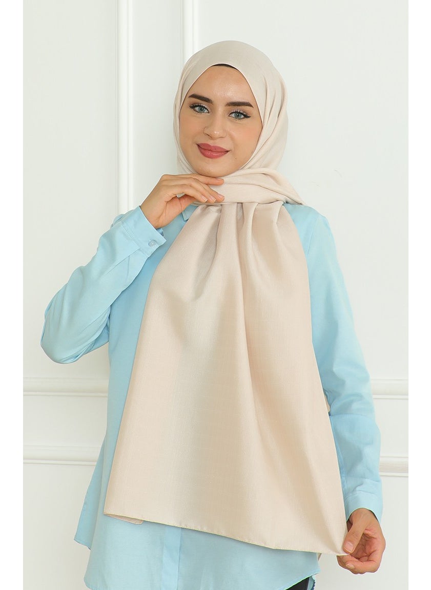 Sefa Merve Armül Shawl 81076-22 Sand Beige  - Image 2