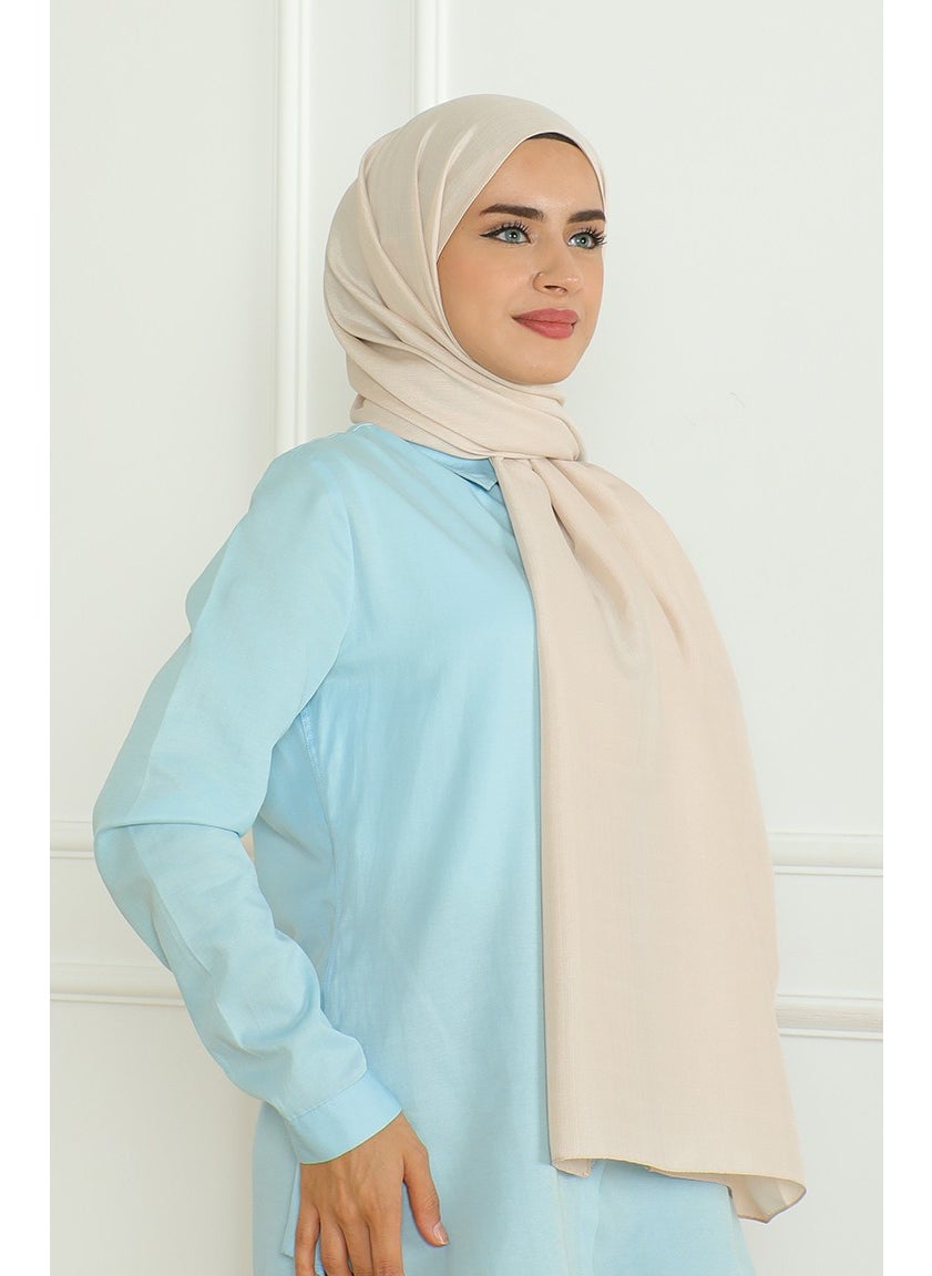 Sefa Merve Armül Shawl 81076-22 Sand Beige  - Image 3