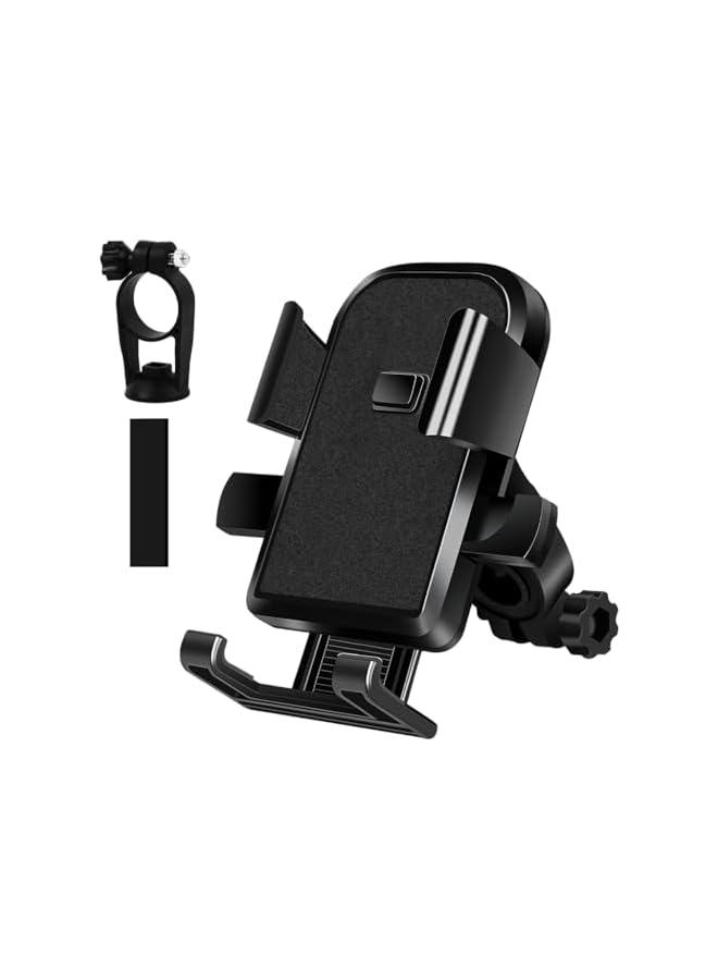 Green Tiger ZORBESerorexHandlebar Phone Holder Bike Phone Support Phone Bracket Phone Holder, One Touch to Release, Upgrade 4-Claw Design, Secure Phone Holder for Scooter, Motorcycle, Stroller Fits 4.7-7.1'' Phone - Image 2
