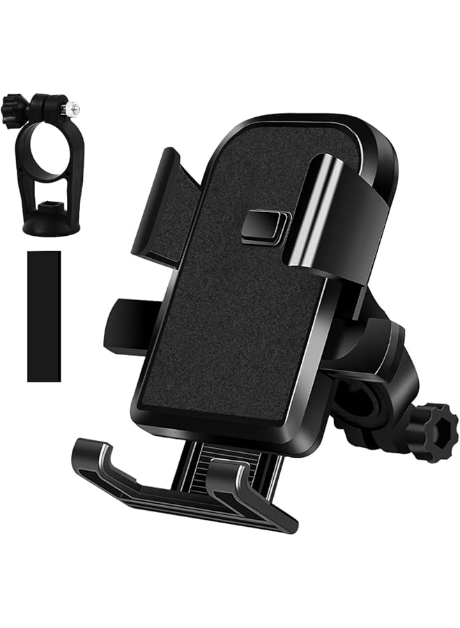 Green Tiger ZORBESerorexHandlebar Phone Holder Bike Phone Support Phone Bracket Phone Holder, One Touch to Release, Upgrade 4-Claw Design, Secure Phone Holder for Scooter, Motorcycle, Stroller Fits 4.7-7.1'' Phone - Image 1