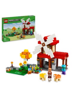 LEGO Minecraft The Windmill Farm Video-Game Set Gift 21262 Building Toy Set (462 Pieces)  - Image 3