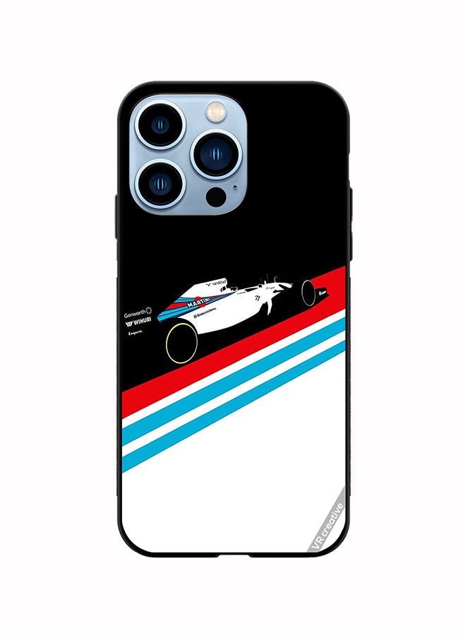 VR CREATIVE Protective Case Cover For Apple iPhone 14 Pro Max Martini Formula 1 Design Multicolour - Image 1