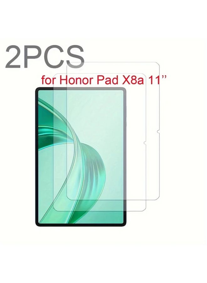 Tempered Glass Screen Protector 2 Pack For 11 Inch Tablet 9H Hardness Anti Scratch - Image 1