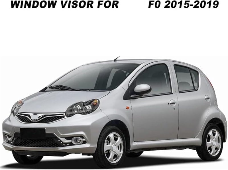 QASULER Side Window Visor for BYD F0 (2015-2019) - Image 2