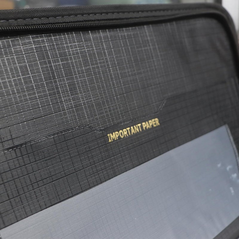 ECLET حافظات ملفات جلدية متعددة الاستخدامات للمحترفين للشهادات وحامل الوثائق وحقيبة الوثائق ومحفظة الملفات بحجم قانوني مع 20 غلافاً - Image 3