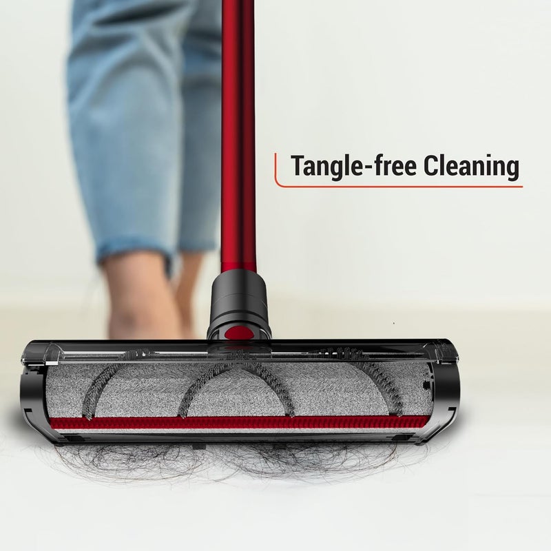 Eureka Forbes Eureka Forbes Zero Bend Z15 150 AWS at Turbo Mode 180 Flex Cordless Vacuum Cleaner Lightweight Compact Cyclonic Filter Auto Hair Detangler Suitable for Indian Homes  - Image 4