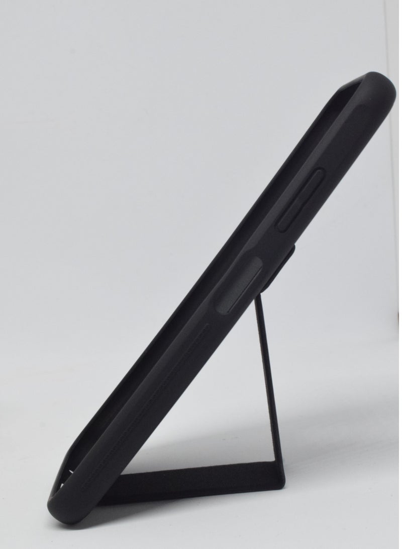 BORTONY Protective Case Cover With Finger Grip Stand For Samsung Galaxy A22 - Image 3