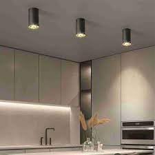 SEER 12W Wall Light LED Downlight Spot Light Round Surface Mounted Aluminium Body Black for Kitchen Hallway Entryway Foyer - Image 5