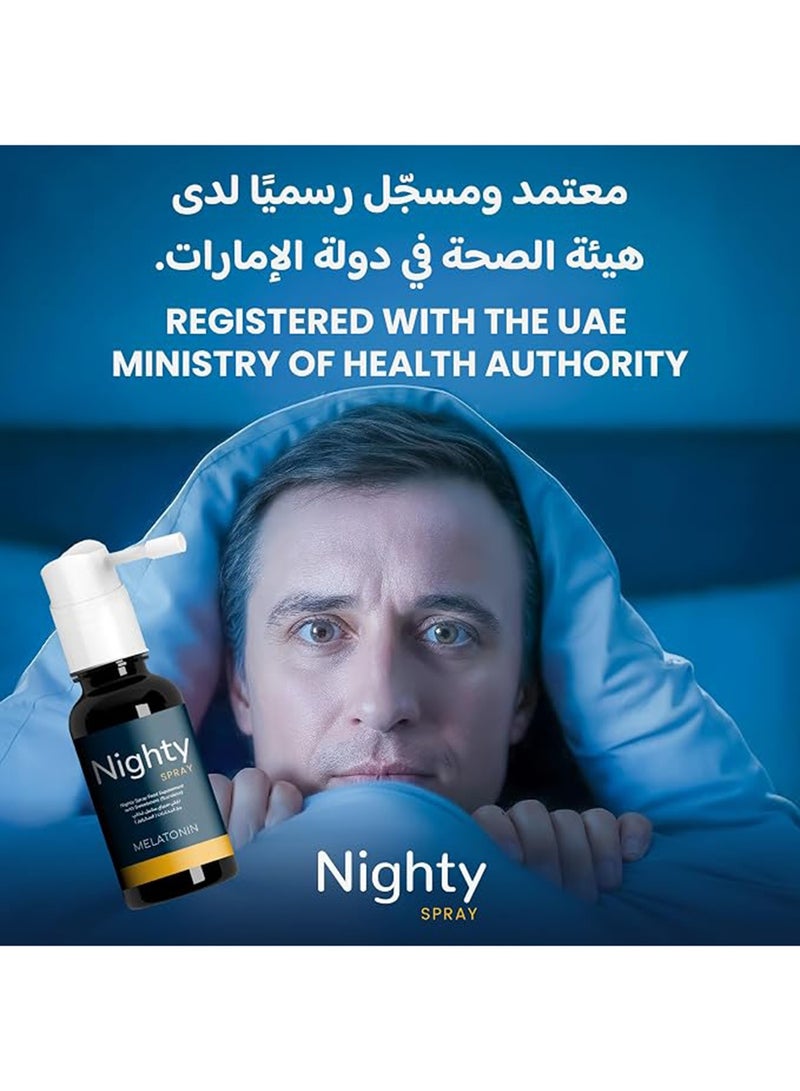 GlowRadiance Nighty Spray Melatonin 30ml sleep spray night spray - Image 5