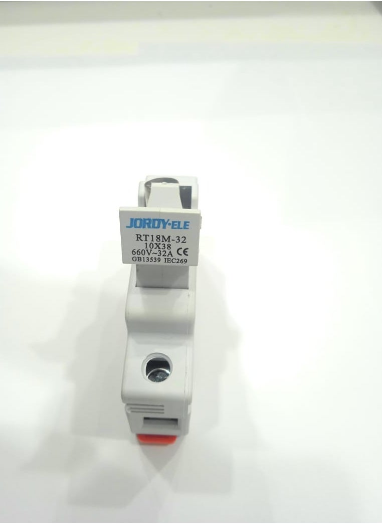 Jordy  - Fuse Holder (RT18M-32A) CE Approved for 10x38mm Fuse,1P,660Vac (2pcs) - Image 1